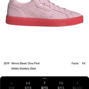 Adidas Sleek | Size: US 7 Women’s